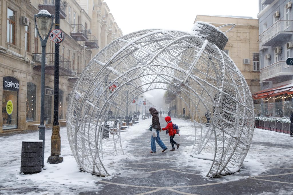 Winter Holiday in Baku Azerbaijan, Baku in Winter