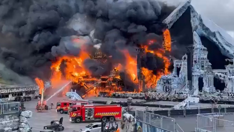Tomorrowland Fire Incident 2025