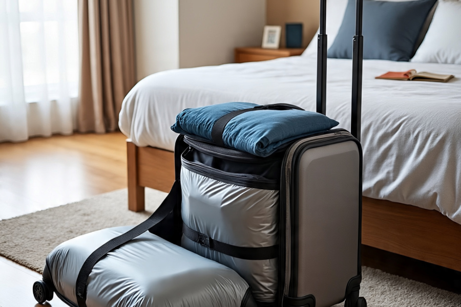 vacuum bags for travel organized luggage