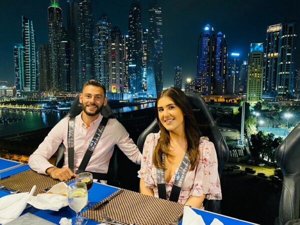 Dinner in the sky Dubai review.Dining experience in UAE