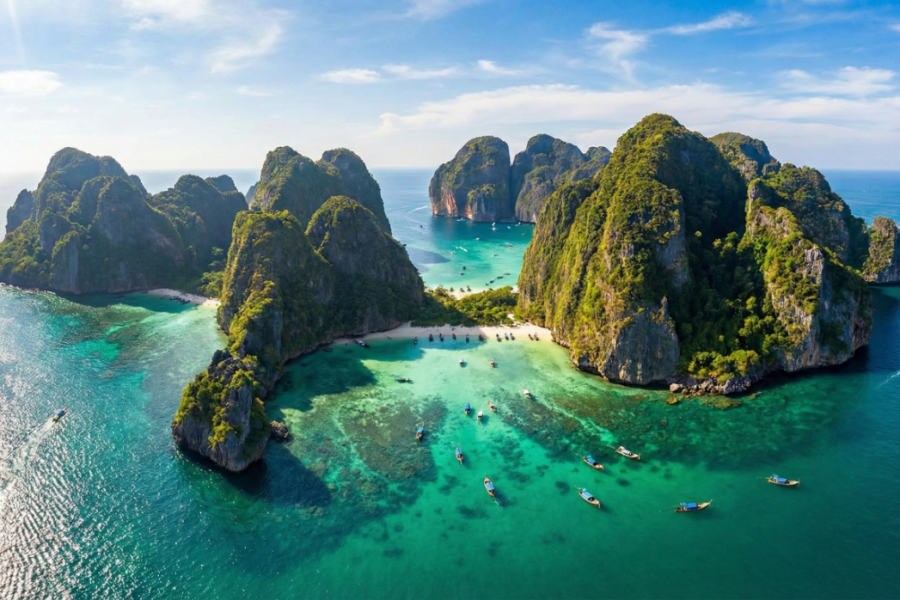 Thailand tourism Phi Phi Islands 2026