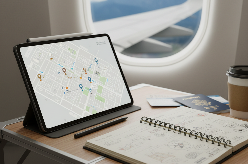 digital vs paper travel journal comparison