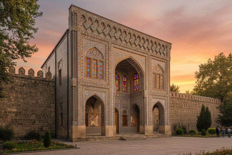 Sheki Khan Palace Azerbaijan tourism