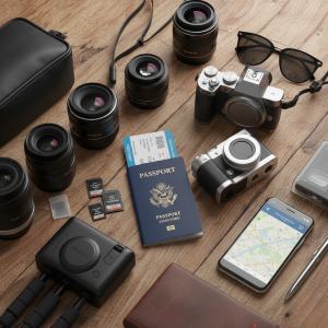 travel photography gear essentials