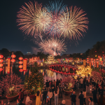 Tet Nguyen Dan Vietnam New Year fireworks