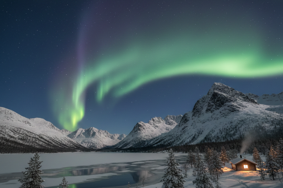 Northern Lights Lapland Finland travel guide