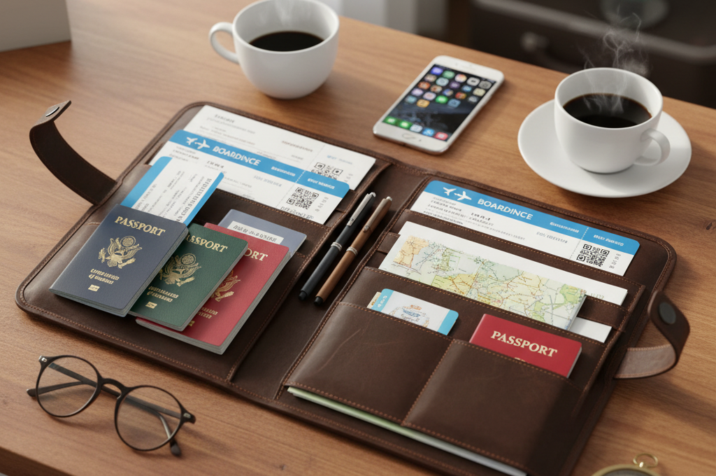 travel document checklist for international flights