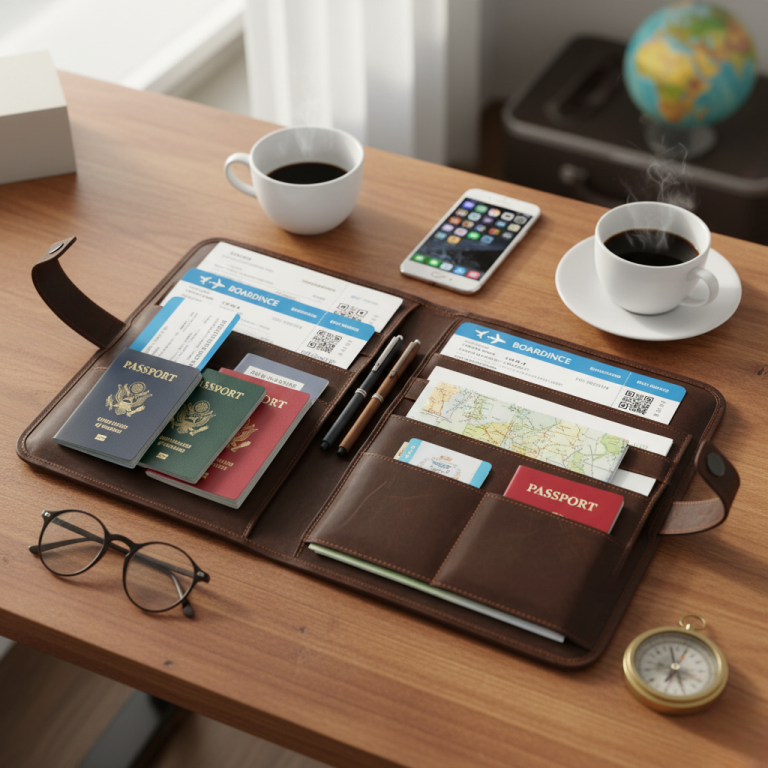 travel document checklist for international flights