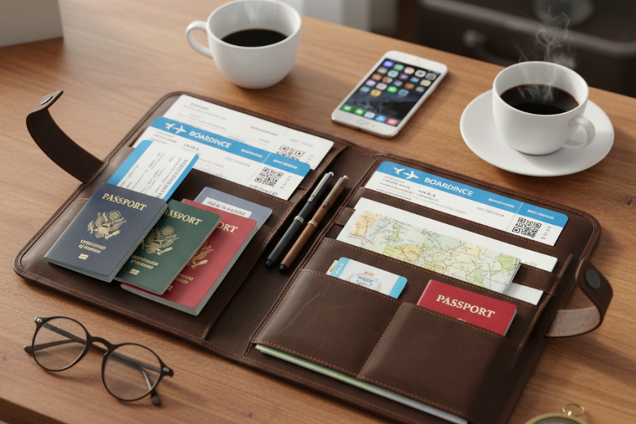 travel document checklist for international flights