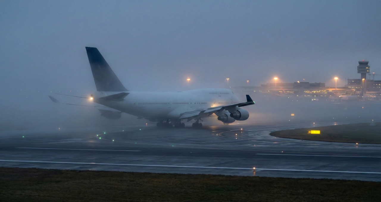 IndiGo flights often face delays and cancellations due to heavy fog.