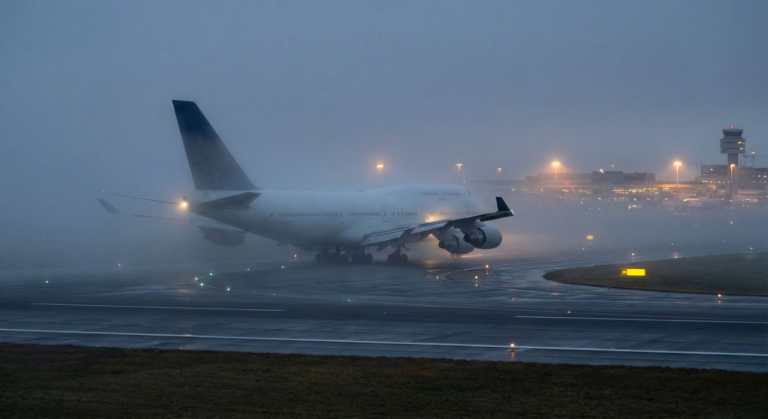 IndiGo flights often face delays and cancellations due to heavy fog.