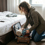 Packing essentials for urgent travel.